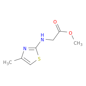 2-[(4-甲基-1,3-噻唑-2-基)氨基]乙酸甲酯