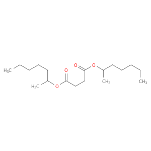 Butanedioic acid, bis(1-methylhexyl) ester