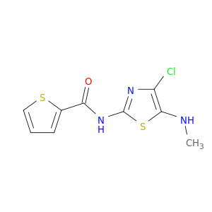 2-Thiophenecarboxamide, N-[4-chloro-5-(methylamino)-2-thiazolyl]-