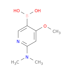 Boronic acid, [6-(dimethylamino)-4-methoxy-3-pyridinyl]- (9CI)