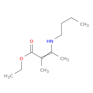 2-Butenoic acid, 3-(butylamino)-2-methyl-, ethyl ester