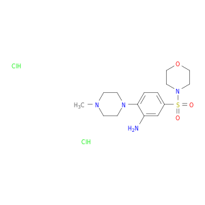 2-(4-甲基哌嗪-1-基)-5-(吗啉-4-磺酰基)苯胺二盐酸盐