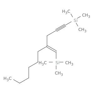 Silane, trimethyl[(4E)-4-[(trimethylsilyl)methylene]-1-decynyl]-