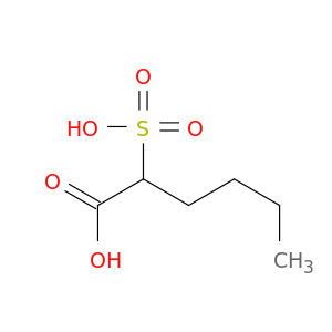 Hexanoic acid, sulfo-