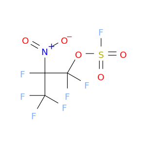 Fluorosulfuric acid, 1,1,2,3,3,3-hexafluoro-2-nitropropyl ester