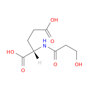 L-Glutamic acid, N-(3-hydroxy-1-oxopropyl)-