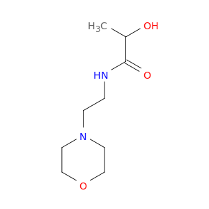 2-hydroxy-N-[2-(morpholin-4-yl)ethyl]propanamide