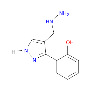 Phenol, 2-[4-(hydrazinomethyl)-1H-pyrazol-3-yl]-