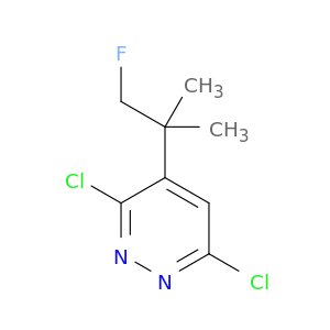 Pyridazine, 3,6-dichloro-4-(2-fluoro-1,1-dimethylethyl)-