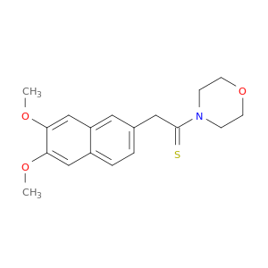2-(6,7-dimethoxynaphthalen-2-yl)-1-(morpholin-4-yl)ethanethione