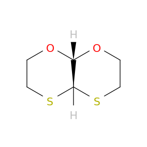 [1,4]Oxathiino[2,3-b]-1,4-oxathiin, hexahydro-, cis-