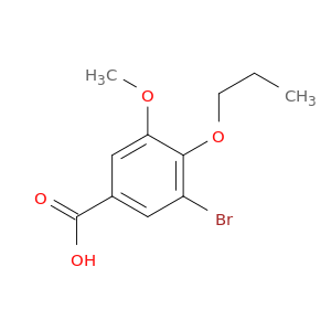 3-Bromo-5-methoxy-4-propoxybenzoic acid