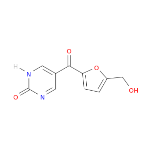 2(1H)-Pyrimidinone, 5-[[5-(hydroxymethyl)-2-furanyl]carbonyl]-