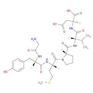 L-Aspartic acid, glycyl-L-tyrosyl-L-methionyl-L-prolyl-L-valyl-