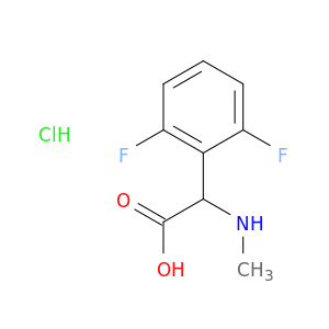 2-(2,6-Difluorophenyl)-2-(methylamino)acetic acid hydrochloride