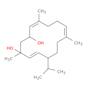 4,8,13-Cyclotetradecatriene-1,3-diol,1,5,9-trimethyl-12-(1-methylethyl)-