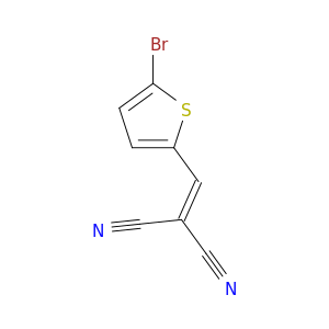 5-溴-2-(2,2-二氰基乙烯基)噻吩