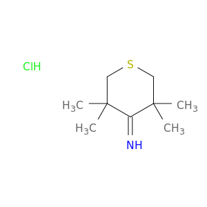 4H-Thiopyran-4-imine, tetrahydro-3,3,5,5-tetramethyl-, hydrochloride