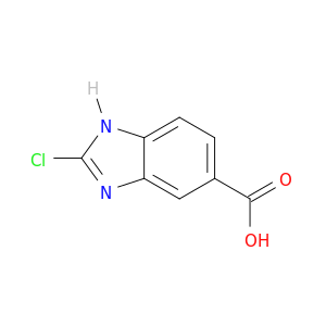 2-氯-1H-苯并[d]咪唑-6-羧酸