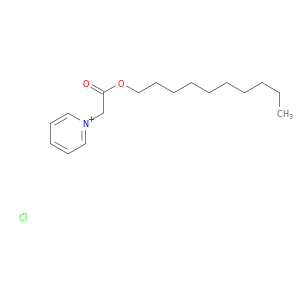 1-DECYLOXYCARBONYLMETHYLPYRIDINIUM CHLORIDE
