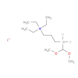 1-Propanaminium, 3-(dimethoxymethylsilyl)-N,N,N-triethyl-, iodide