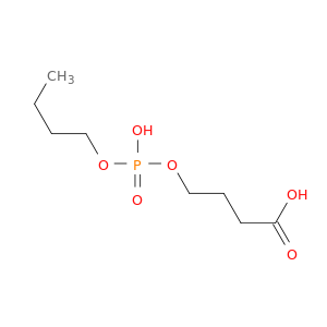 Butanoic acid, 4-[(butoxyhydroxyphosphinyl)oxy]-