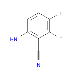 2-氟-3-碘-6-氨基苯腈