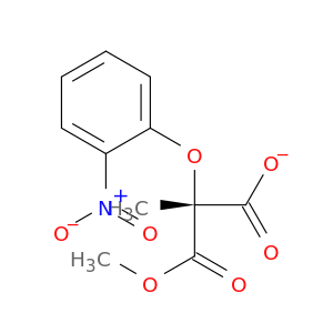 Propanedioic acid, methyl(2-nitrophenoxy)-, monomethyl ester, (2R)-