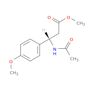 (S)-N-乙酰基-4-甲氧基-beta-苯丙氨酸甲酯