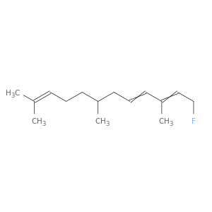 2,4,10-Dodecatriene, 1-fluoro-3,7,11-trimethyl-