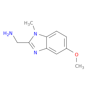 (5-Methoxy-1-methyl-1H-1,3-benzodiazol-2-yl)methanamine