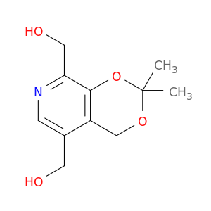 4H-1,3-Dioxino[4,5-c]pyridine-5,8-dimethanol, 2,2-dimethyl-
