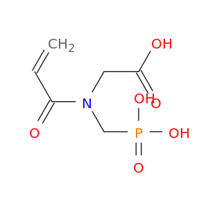 Glycine, N-(1-oxo-2-propen-1-yl)-N-(phosphonomethyl)-