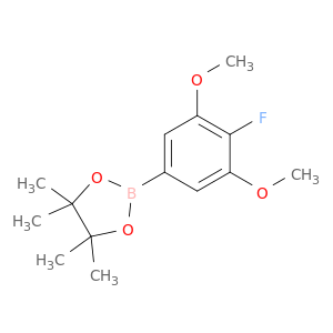 2-(4-氟-3,5-二甲氧基苯基)-4,4,5,5-四甲基-1,3,2-二氧硼杂环戊烷