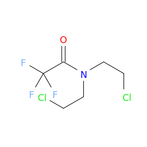 N,N-BIS(2-CHLOROETHYL)-2,2,2-TRIFLUORO-ACETAMIDE