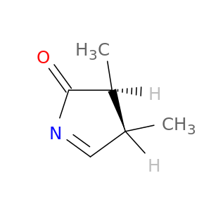 2H-Pyrrol-2-one, 3,4-dihydro-3,4-dimethyl-, trans-