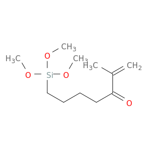 1-Hepten-3-one, 2-methyl-7-(trimethoxysilyl)-