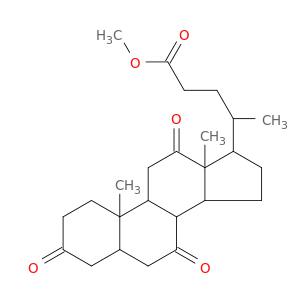 methyl 4-(10,13-dimethyl-3,7,12-trioxo-1,2,4,5,6,8,9,11,14,15,16,17-dodecahydrocyclopenta[a]phenanthren-17-yl)pentanoate