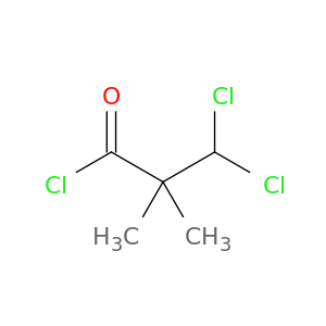 Propanoyl chloride, 3,3-dichloro-2,2-dimethyl-