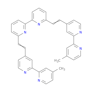 2,2'-Bipyridine, 6,6'-bis[2-(4'-methyl[2,2'-bipyridin]-4-yl)ethenyl]-