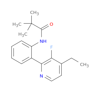 N-(2-(4-ethyl-3-fluoropyridin-2-yl)phenyl)pivalamide