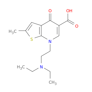7-(2-(DIETHYLAMINO)ETHYL)-2-METHYL-4-OXO-4,7-DIHYDROTHIENO[2,3-B]PYRIDINE-5-CARBOXYLIC ACID