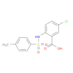 Benzoic acid, 5-chloro-2-[[(4-methylphenyl)sulfonyl]amino]-