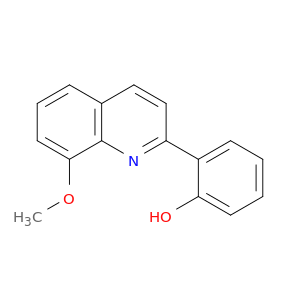 Phenol, 2-(8-methoxy-2-quinolinyl)-