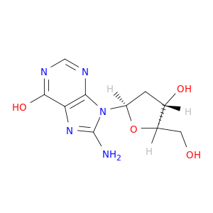 Inosine, 8-amino-2'-deoxy-