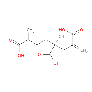 1-Octene-2,4,7-tricarboxylic acid, 4-methyl-