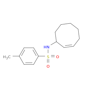 Benzenesulfonamide, N-2-cycloocten-1-yl-4-methyl-