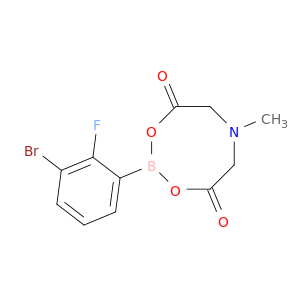 3-溴-2-氟苯硼酸甲基亚氨基二乙酸酯