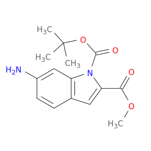 1-BOC-6-氨基-吲哚-2-甲酸甲酯
