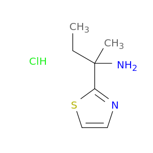 2-(1,3-thiazol-2-yl)butan-2-amine hydrochloride